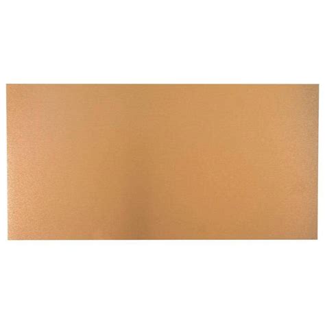 solid copper sheets home depot